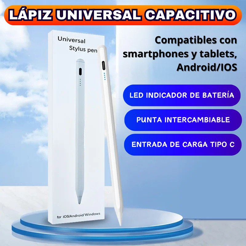 Lápiz Táctil Optico Chans + Envío Gratis